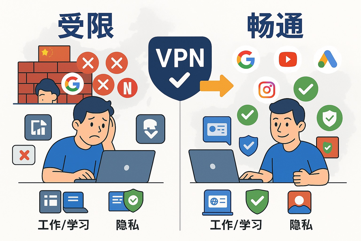 2025年，为什么VPN在中国几乎成了生活必需品？