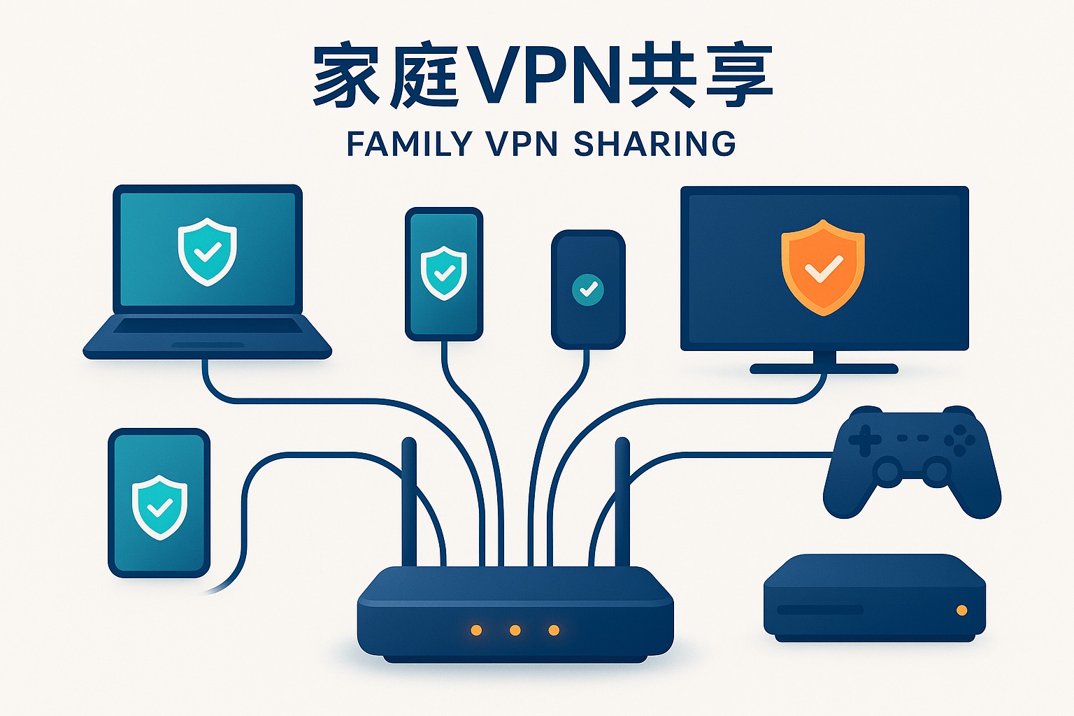 多设备VPN需求？2025家庭VPN套餐选择与共享终极指南